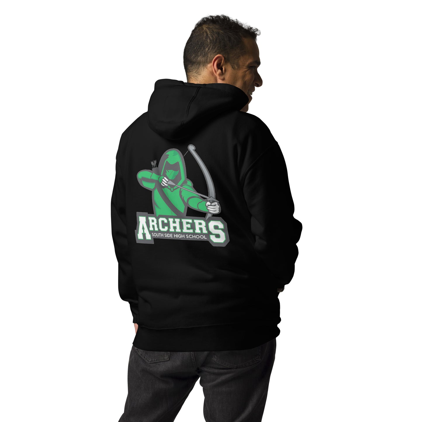 South Side H.S. Embroidered Front Unisex Hoodie