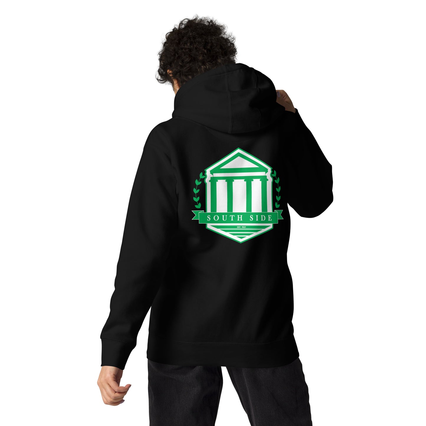 South Side H.S. Embroidered Front Unisex Hoodie