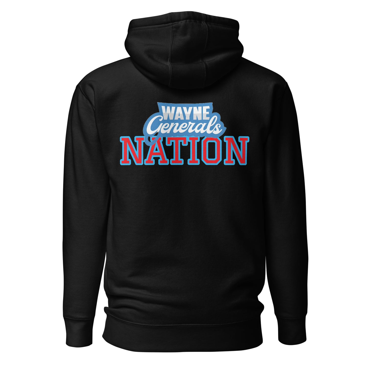 Wayne H.S. Embroidered Front Unisex Hoodie