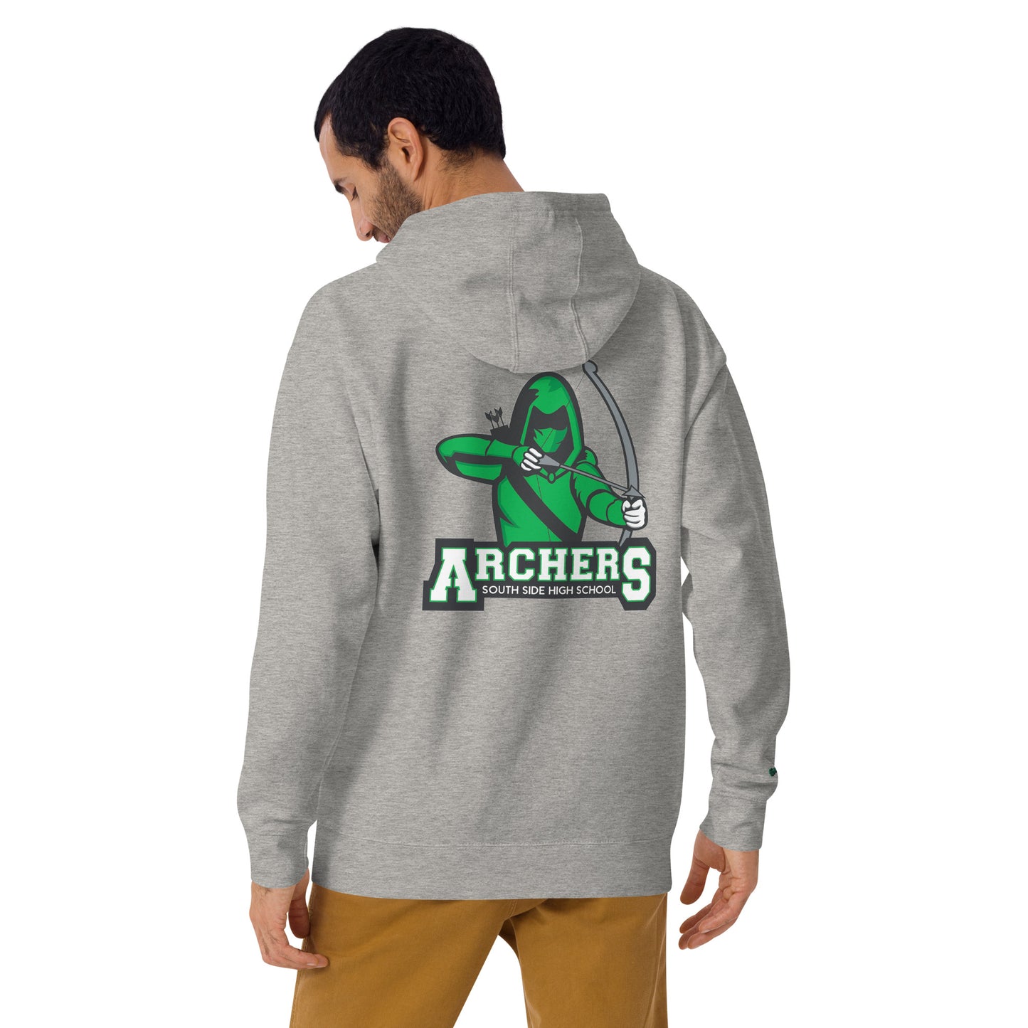 South Side H.S. Embroidered Front Unisex Hoodie