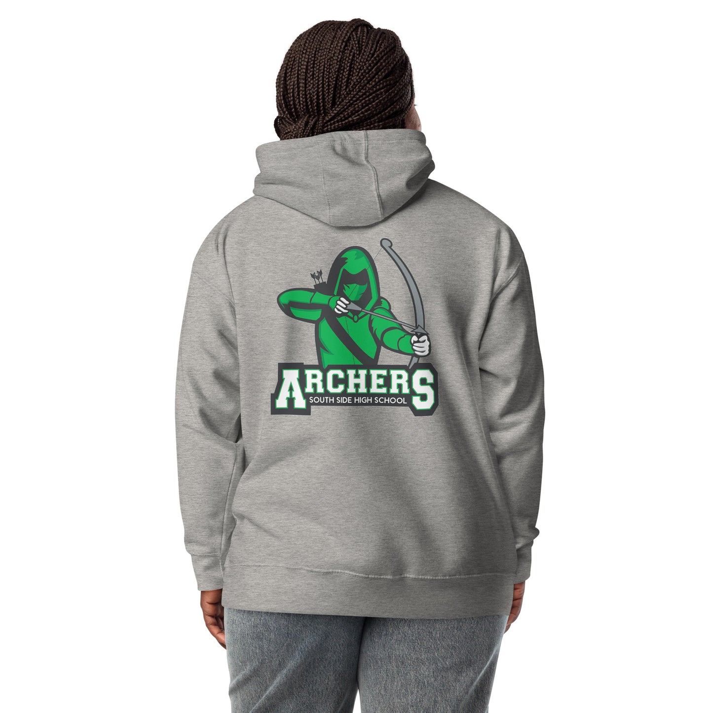 South Side H.S. Embroidered Front Unisex Hoodie