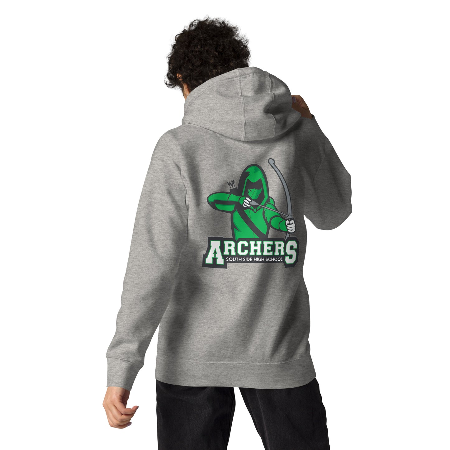 South Side H.S. Embroidered Front Unisex Hoodie
