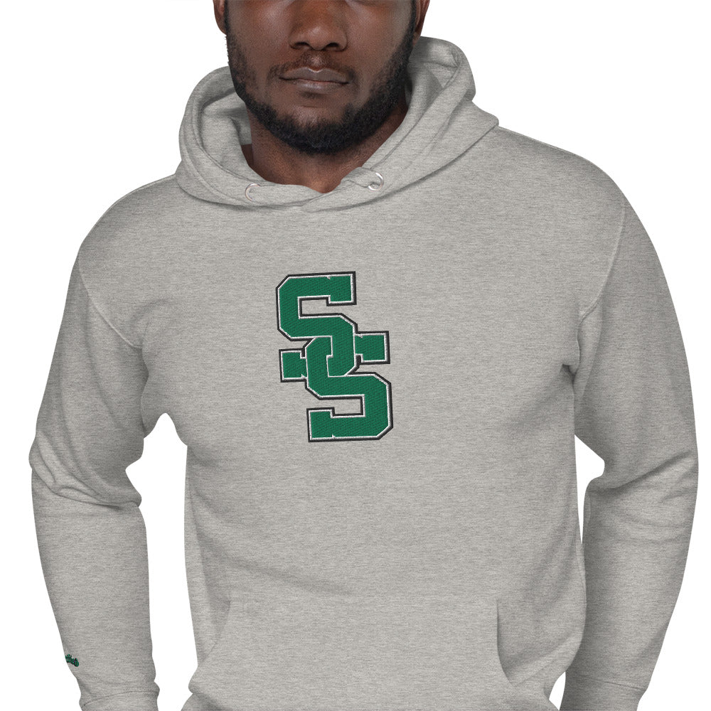 South Side H.S. Embroidered Front Unisex Hoodie