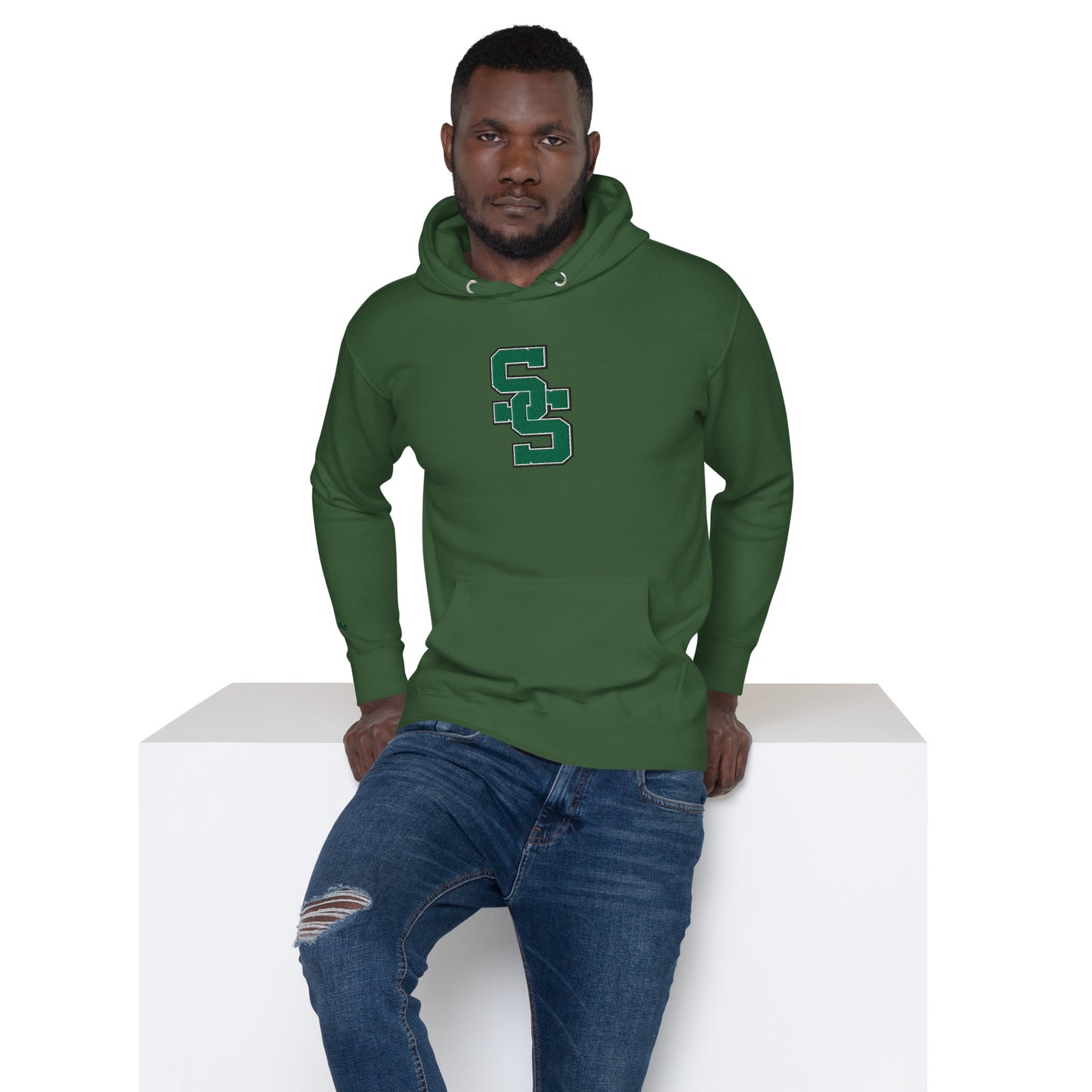 South Side H.S. Embroidered Front Unisex Hoodie