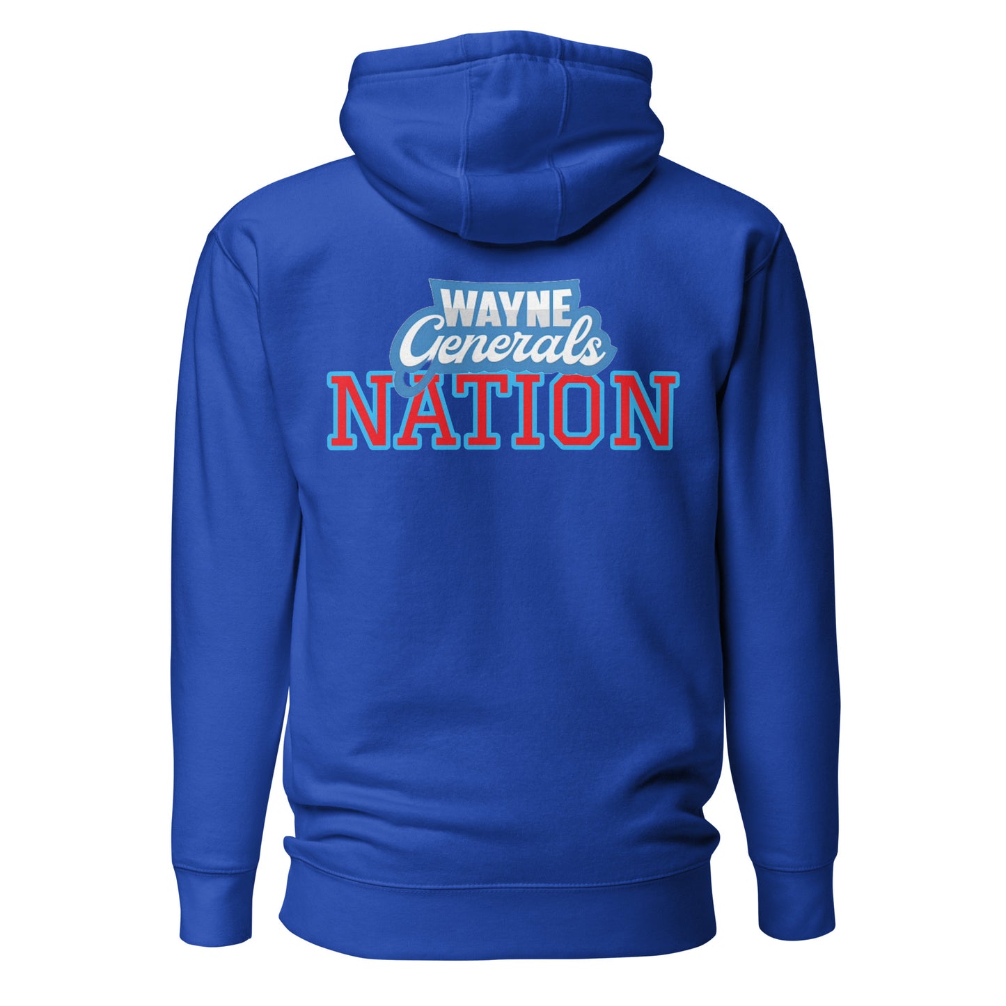 Wayne H.S. Embroidered Front Unisex Hoodie