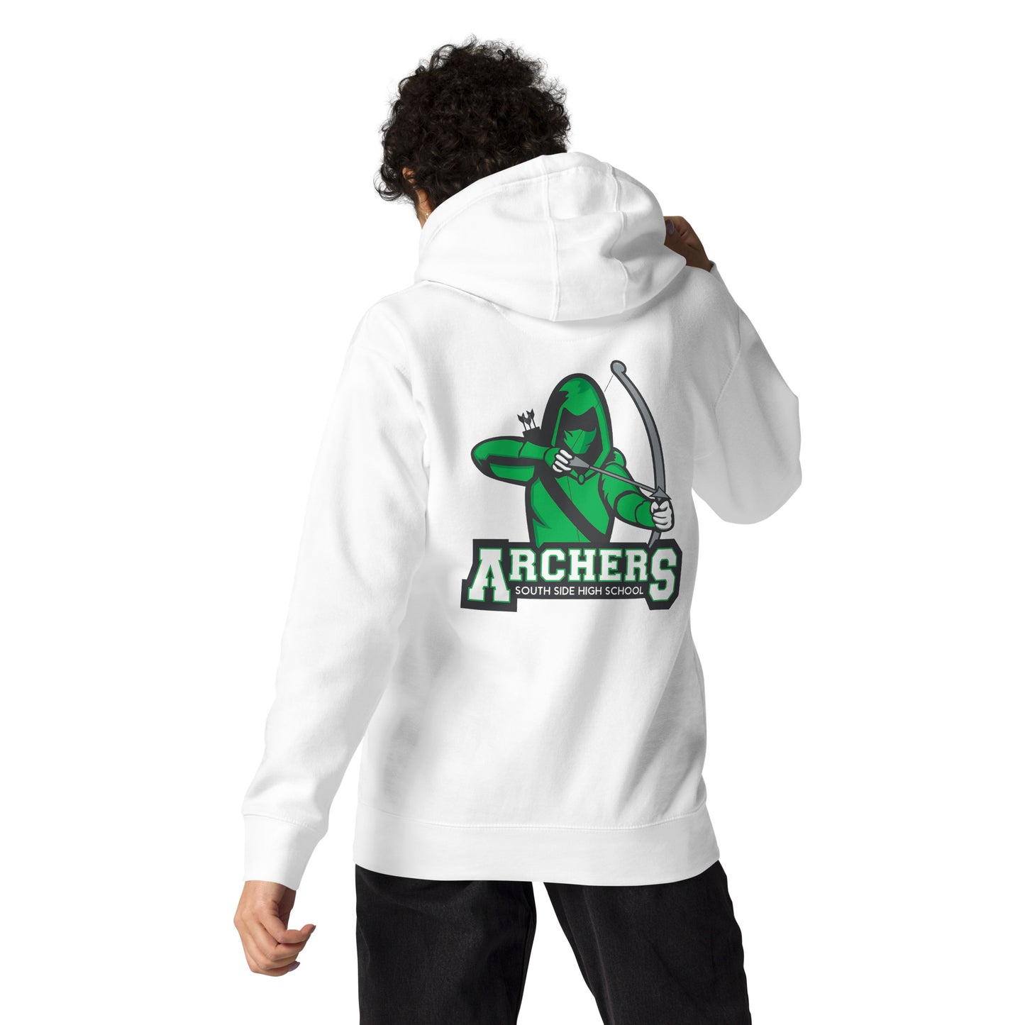 South Side H.S. Embroidered Front Unisex Hoodie