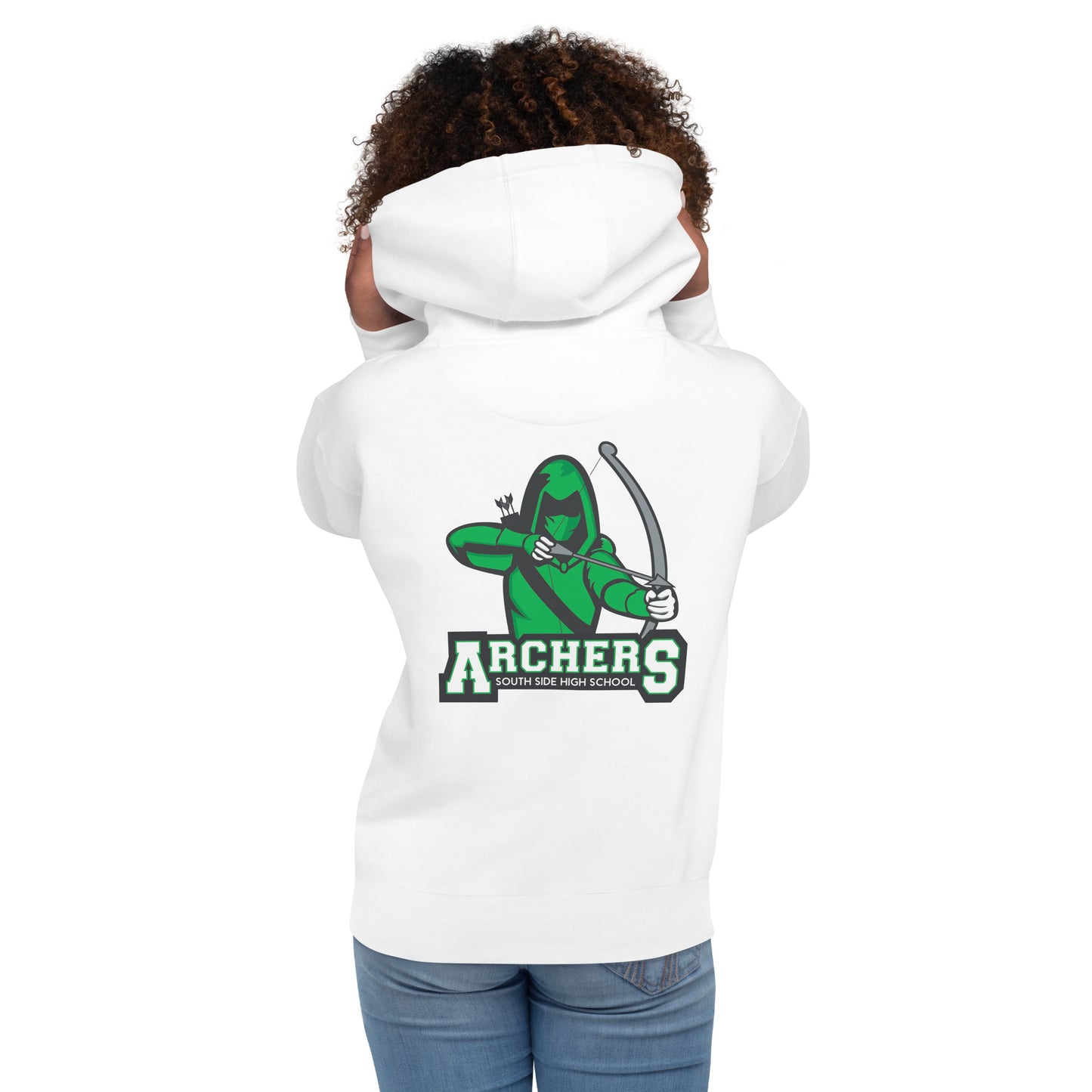South Side H.S. Embroidered Front Unisex Hoodie