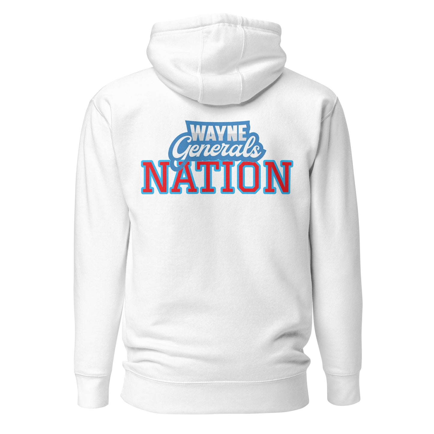 Wayne H.S. Embroidered Front Unisex Hoodie