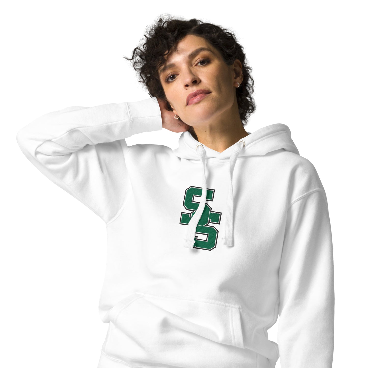 South Side H.S. Embroidered Front Unisex Hoodie