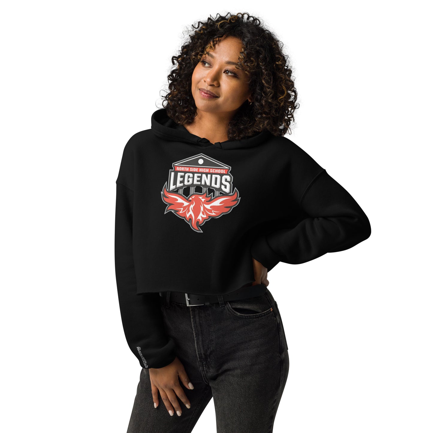 North Side H.S. Crop Hoodie