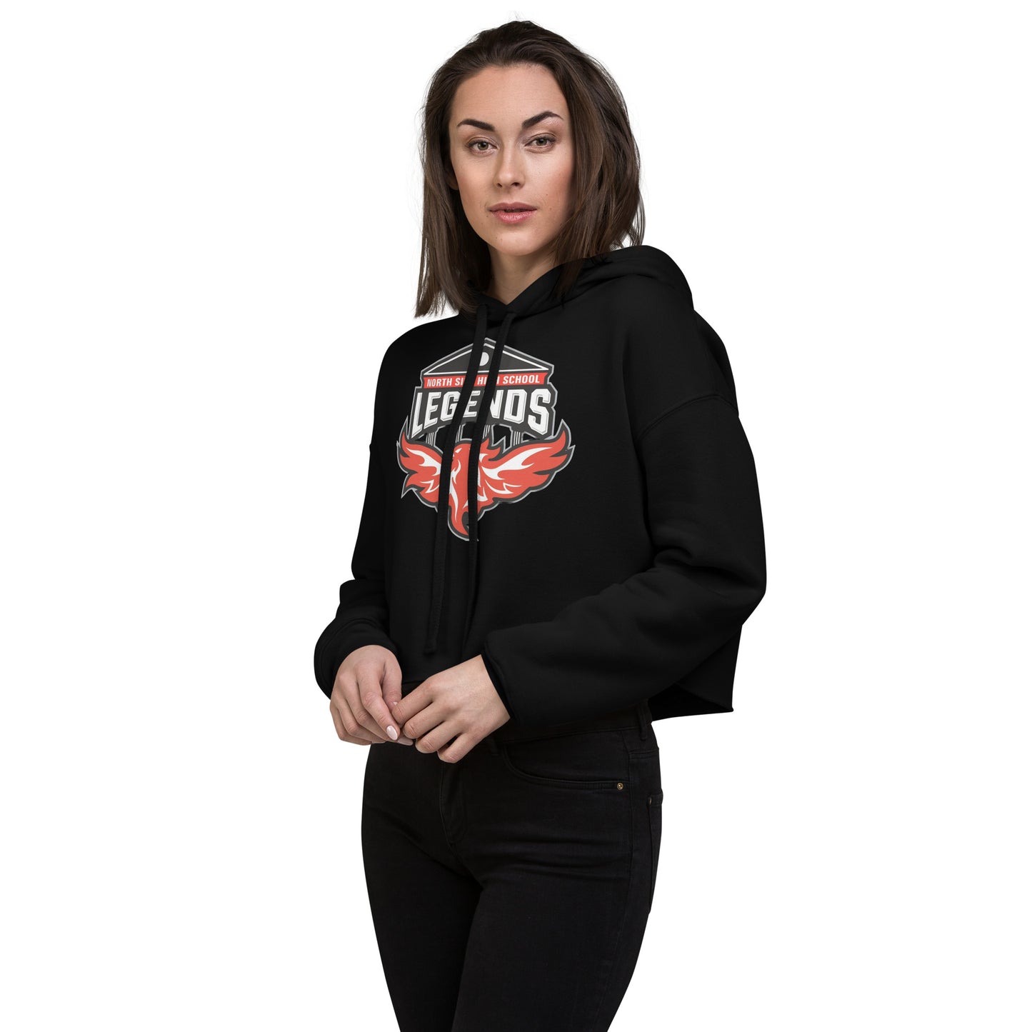 North Side H.S. Crop Hoodie