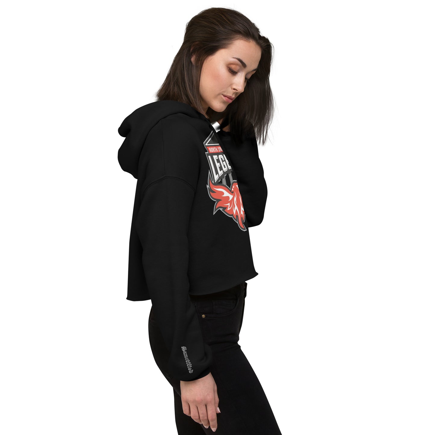 North Side H.S. Crop Hoodie