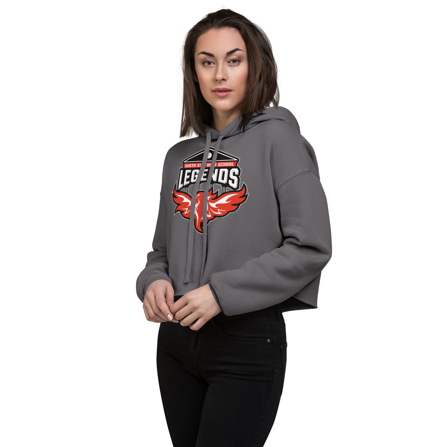 North Side H.S. Crop Hoodie