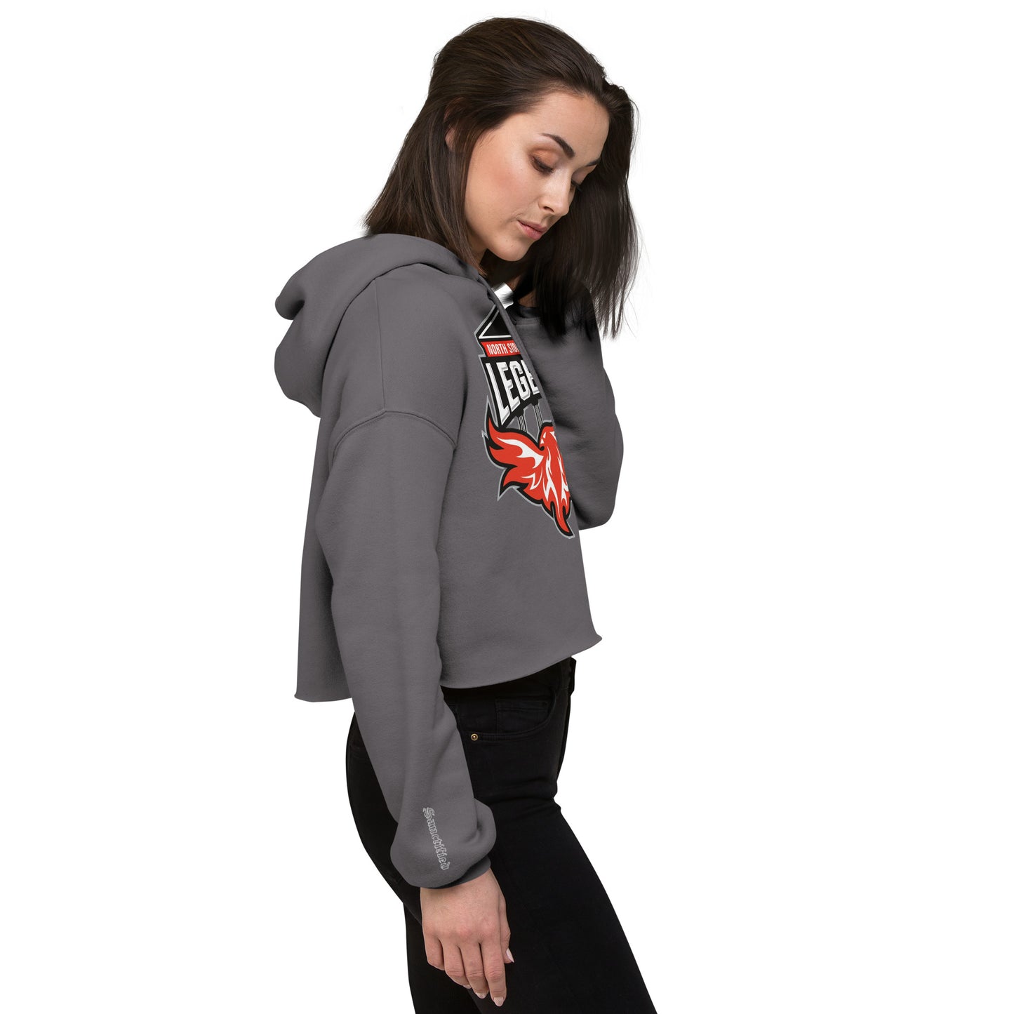 North Side H.S. Crop Hoodie