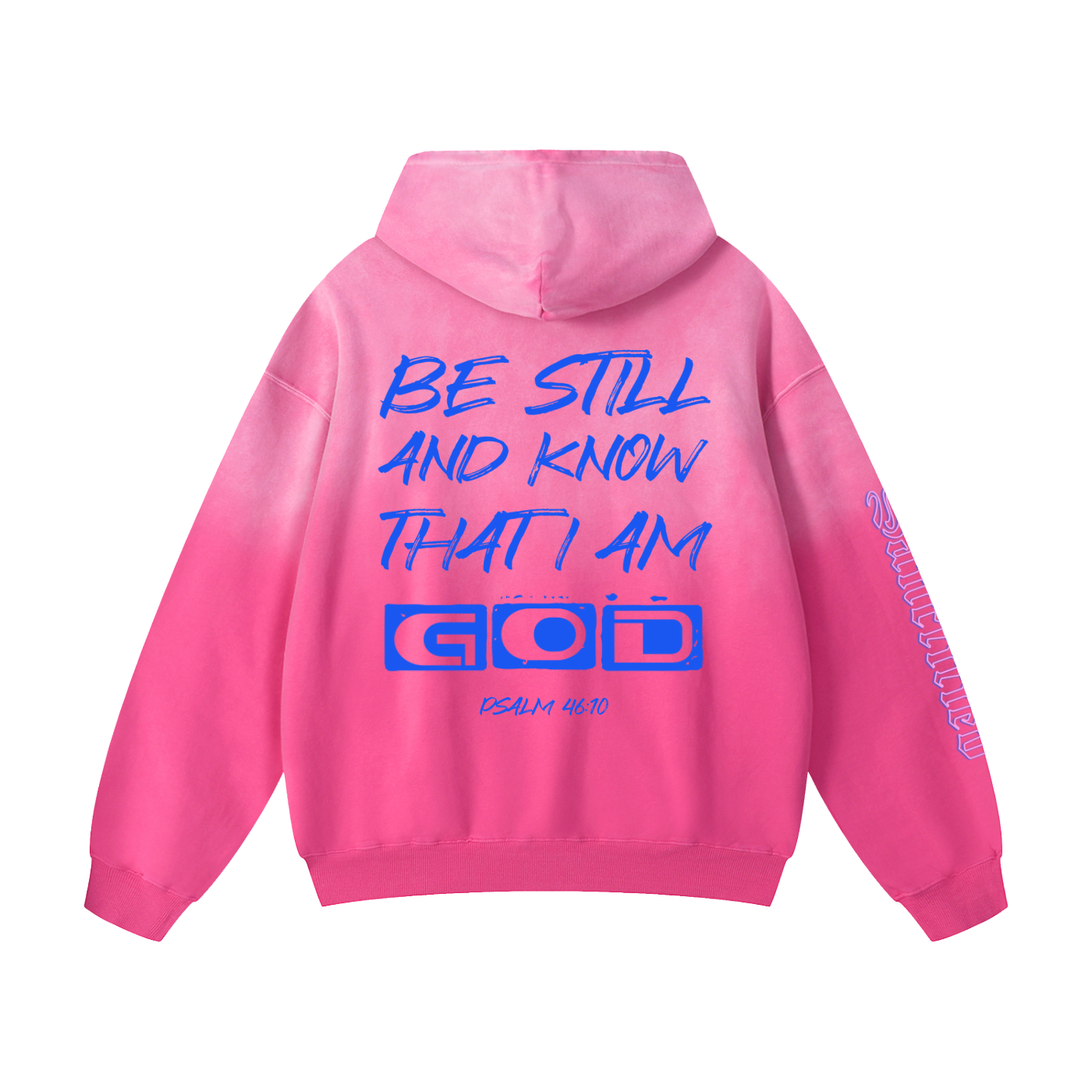 Rest is Warfare- Heavyweight Sunfade Oversized Hoodie