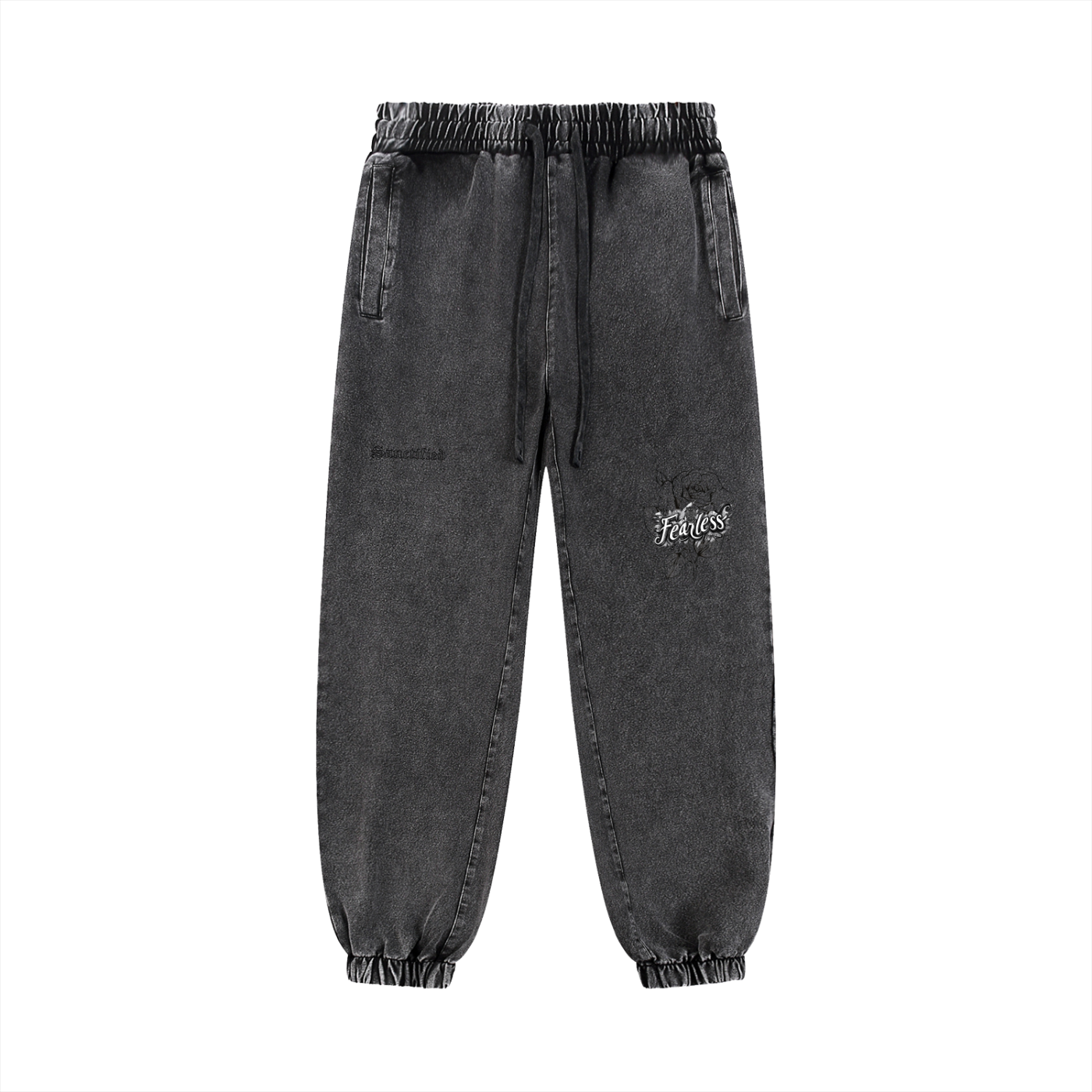 FEARLESS- Snow Wash Jogged Sweatpants