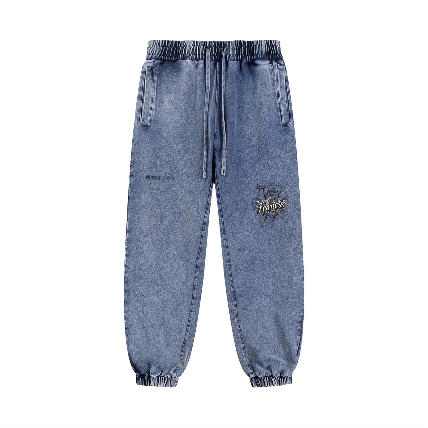 FEARLESS- Snow Wash Jogged Sweatpants