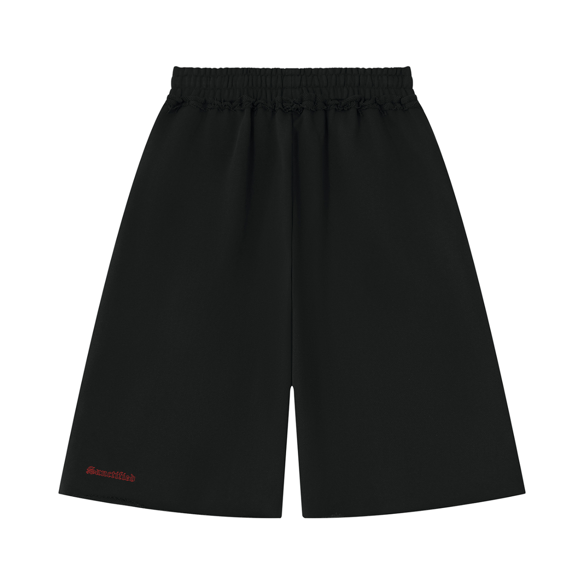 BOLD AS A LION- Unisex Heavyweight Raw Edge Shorts