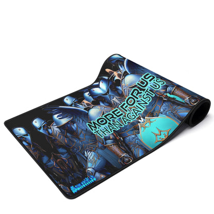 MORE FOR US THAN AGAINST US- Rectangle Rubber Gaming Mouse Mat Pad, FREE SHIPPING