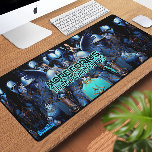 MORE FOR US THAN AGAINST US- Rectangle Rubber Gaming Mouse Mat Pad, FREE SHIPPING