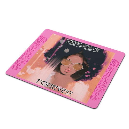 VIRTUOUS FOREVER- Square Rubber Mouse Mat Pad, FREE SHIPPING