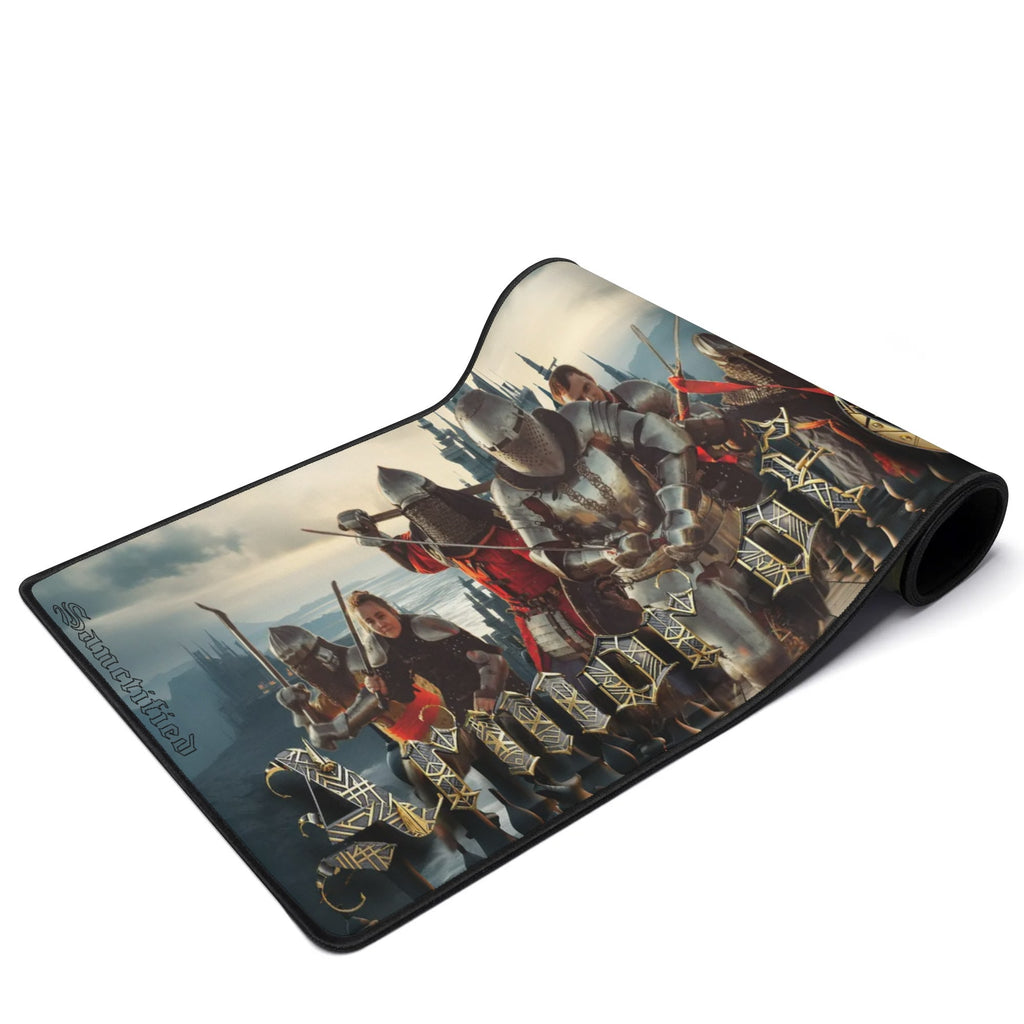 ARMOR OF GOD- Rectangle Rubber Gaming Mouse Mat Pad, FREE SHIPPING