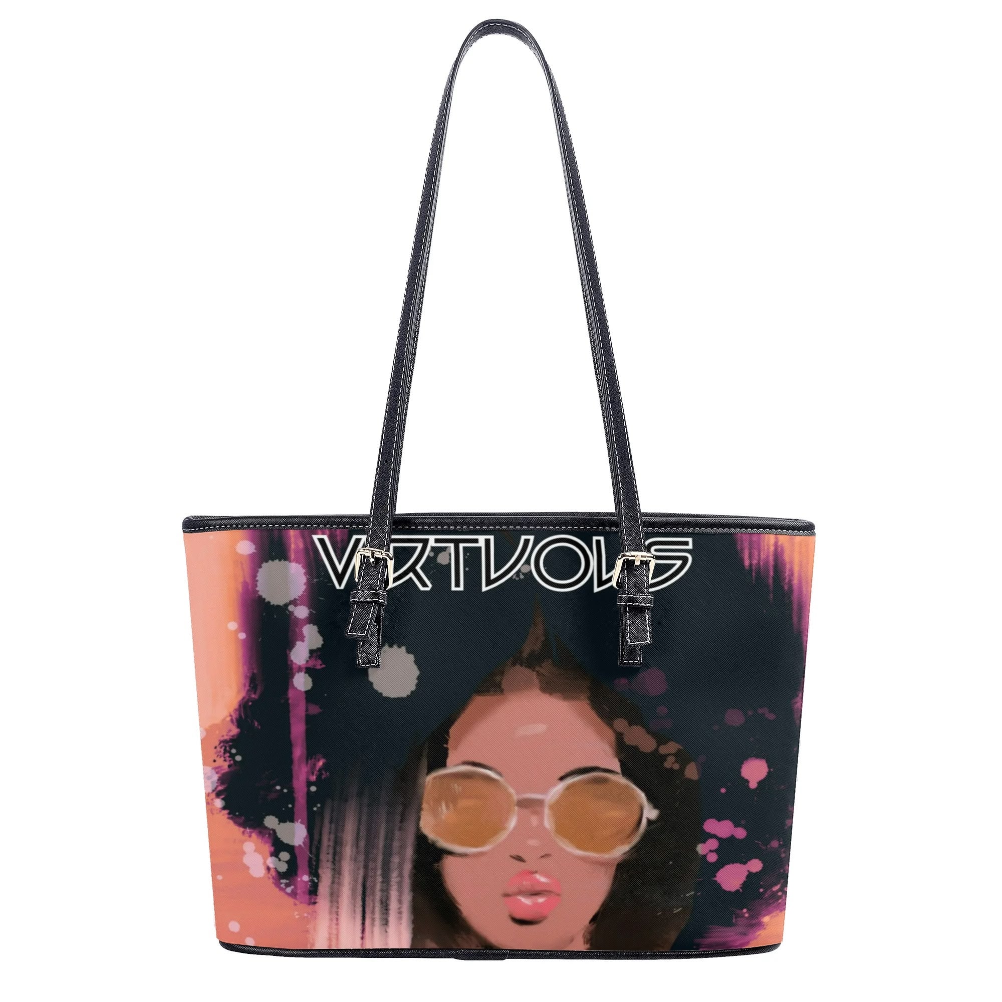 VIRTUOUS- PU Leather Tote Bag, FREE SHIPPING