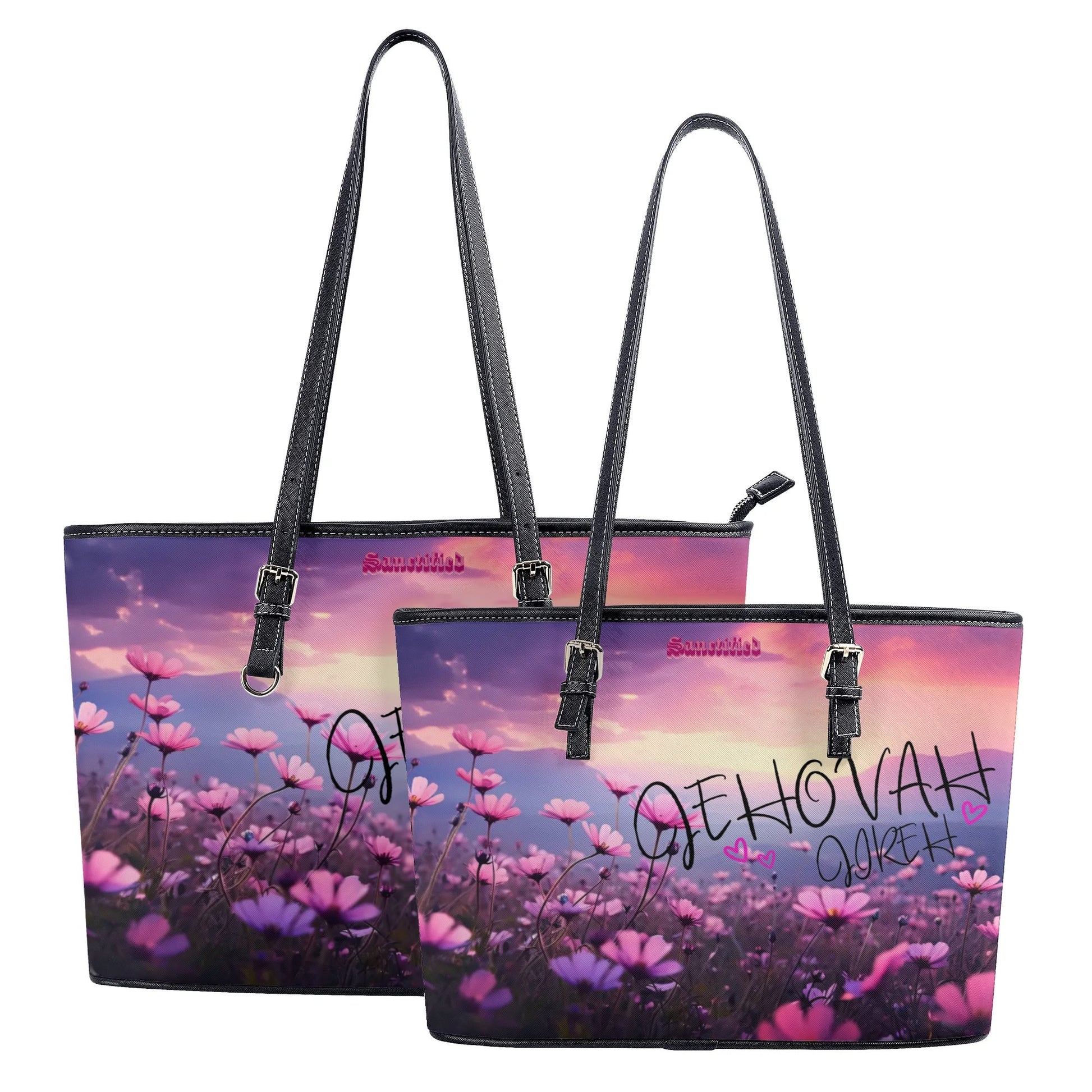 JEHOVAH JIREH- PU Leather Tote Bag, FREE SHIPPING