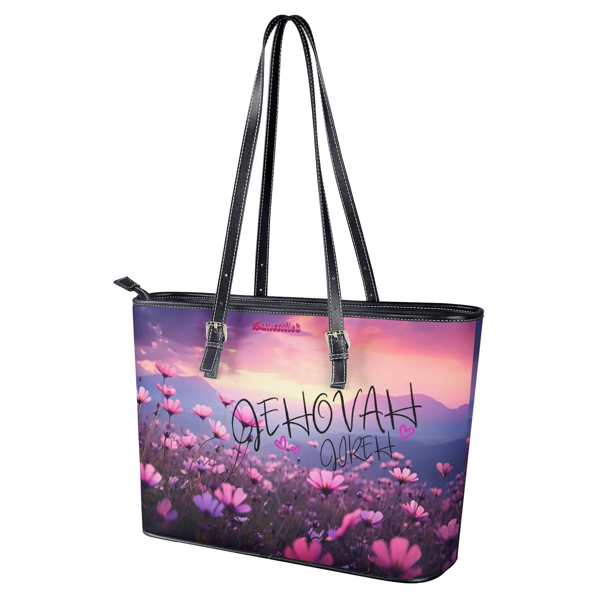 JEHOVAH JIREH- PU Leather Tote Bag, FREE SHIPPING
