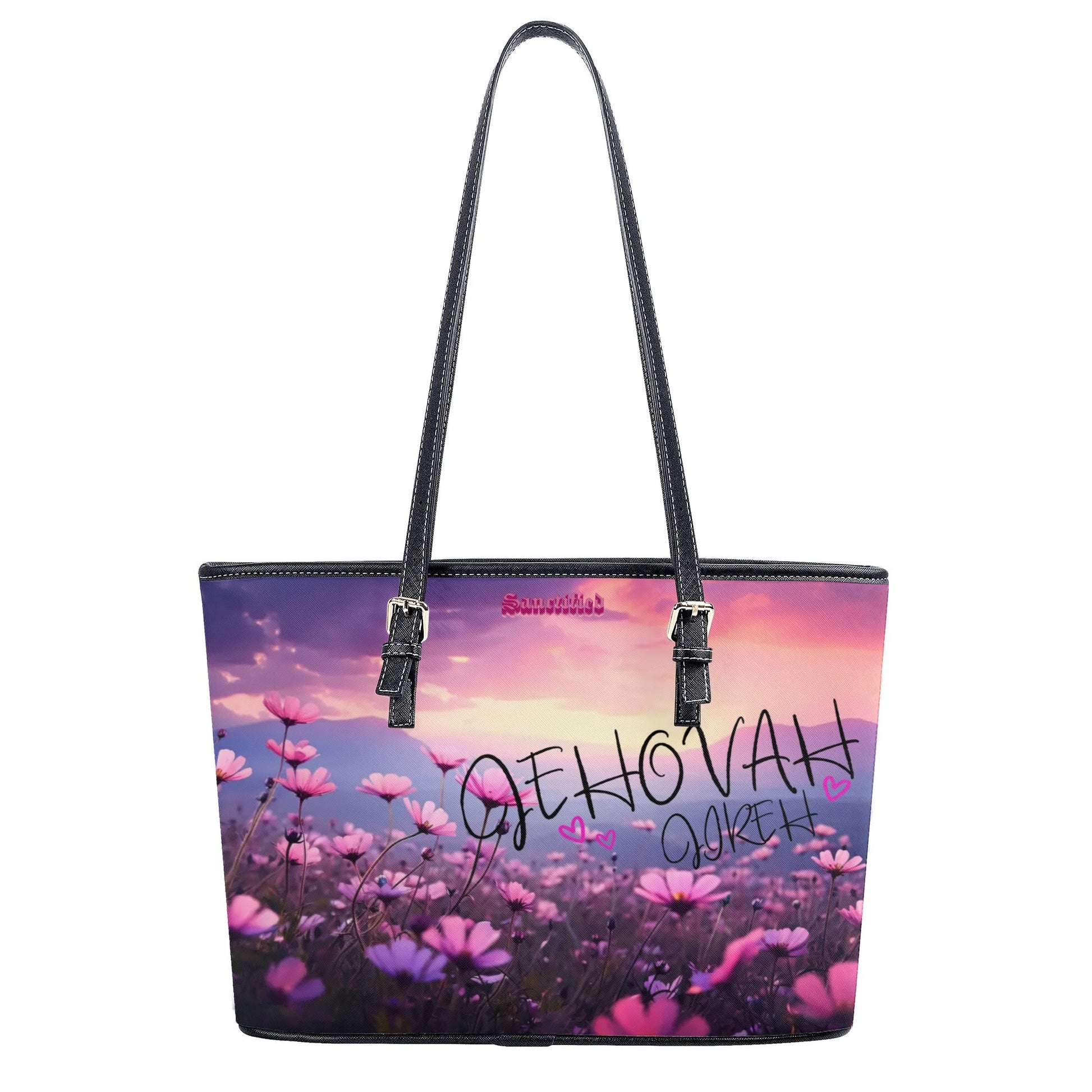 JEHOVAH JIREH- PU Leather Tote Bag, FREE SHIPPING