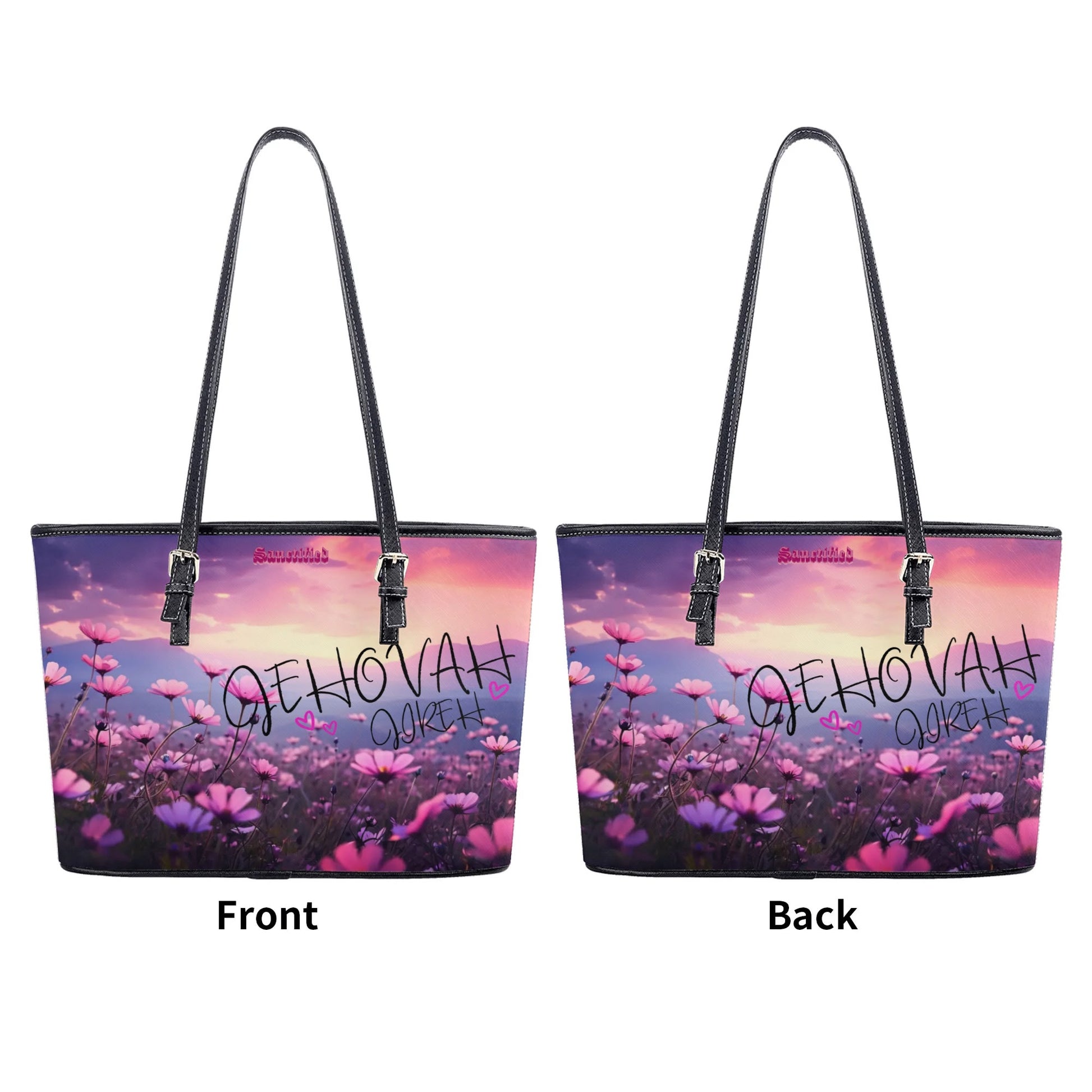 JEHOVAH JIREH- PU Leather Tote Bag, FREE SHIPPING