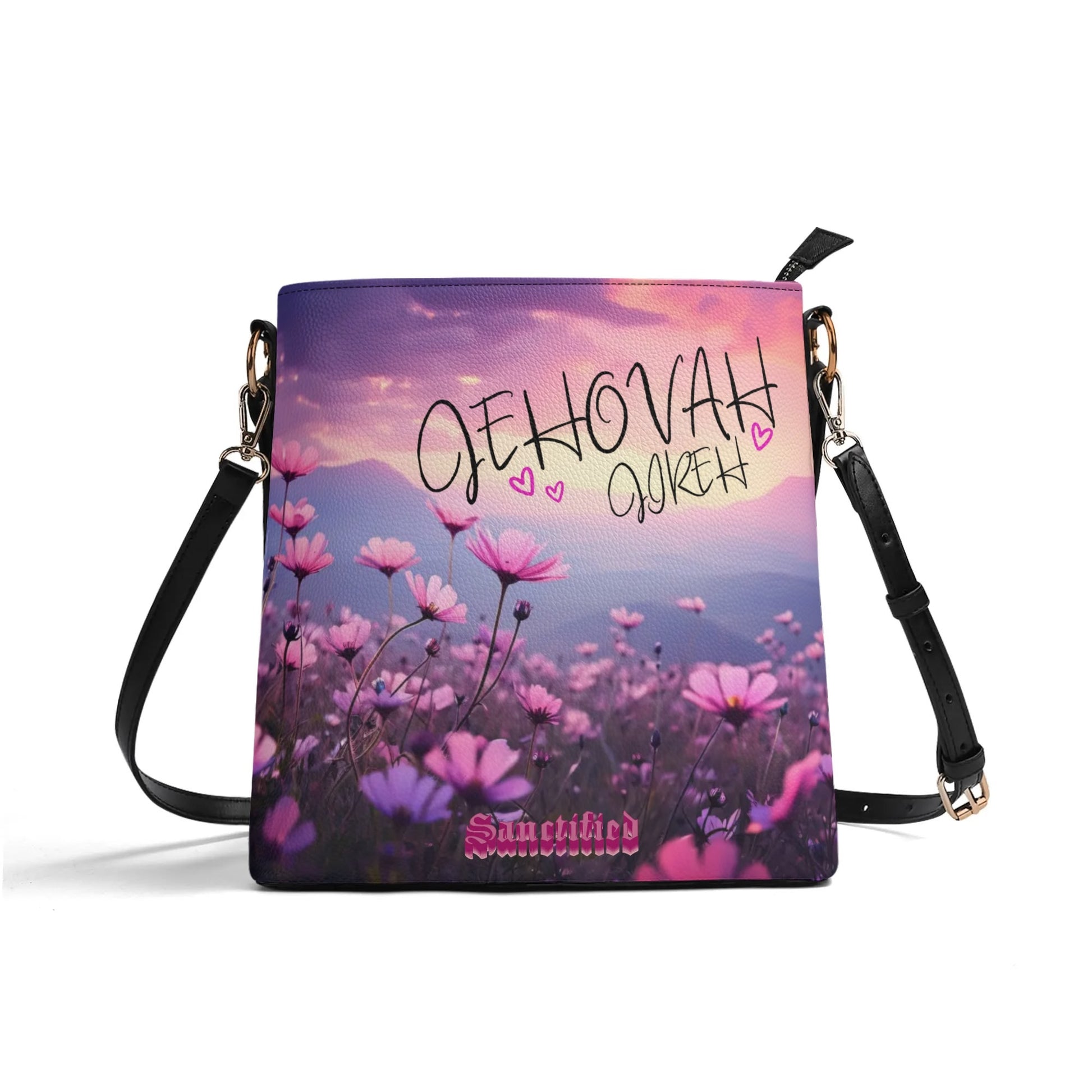 JEHOVAH JIREH- Womens PU Bucket Bag Shoulder Bag, FREE SHIPPING
