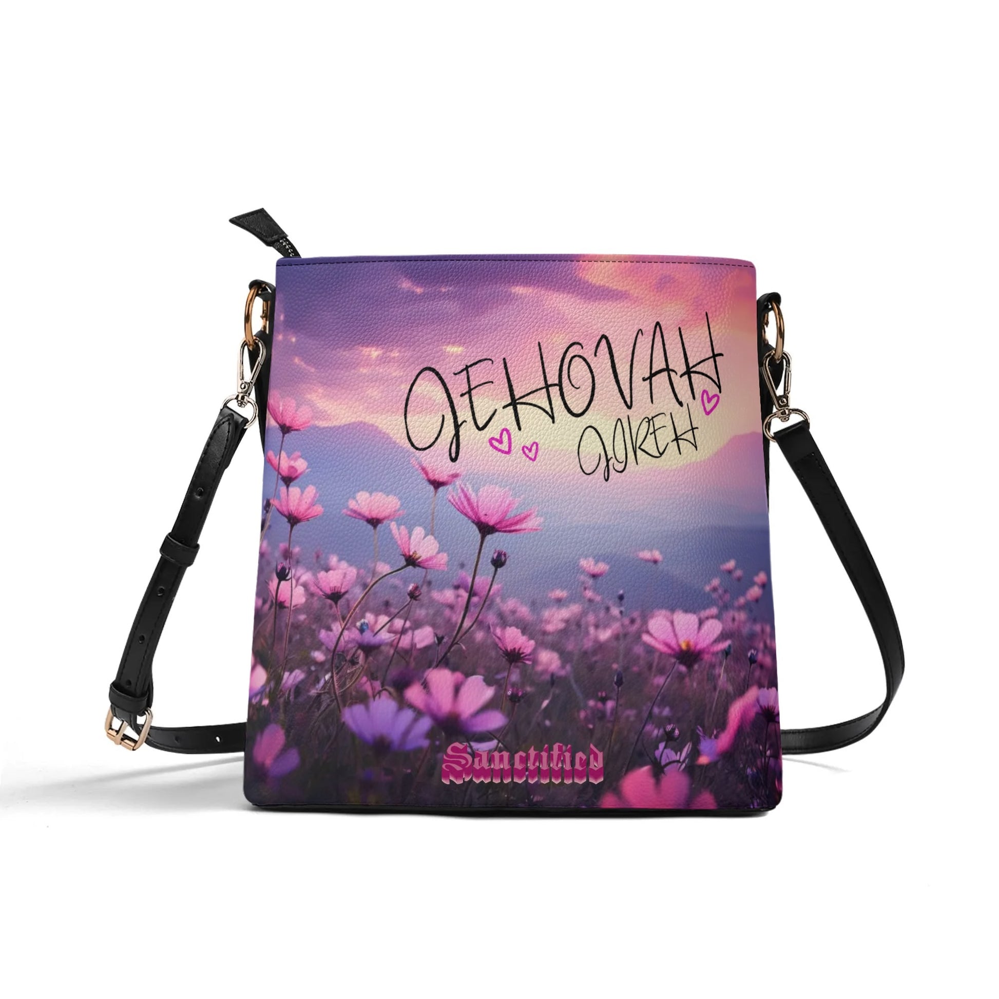 JEHOVAH JIREH- Womens PU Bucket Bag Shoulder Bag, FREE SHIPPING