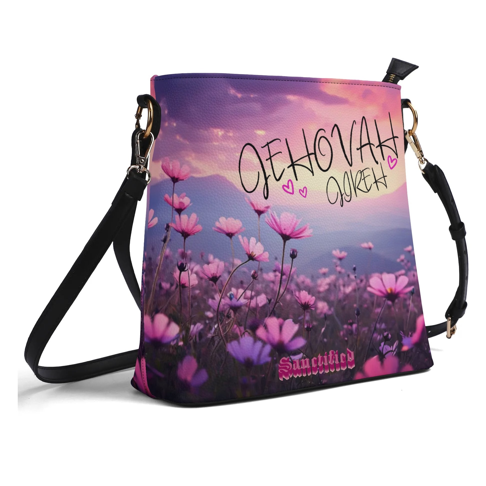 JEHOVAH JIREH- Womens PU Bucket Bag Shoulder Bag, FREE SHIPPING