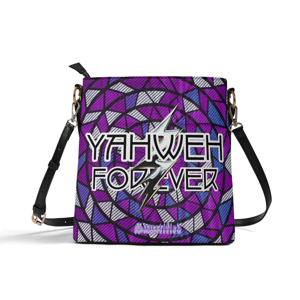 YAHWEH FOREVER- Womens PU Bucket Bag Shoulder Bag, FREE SHIPPING