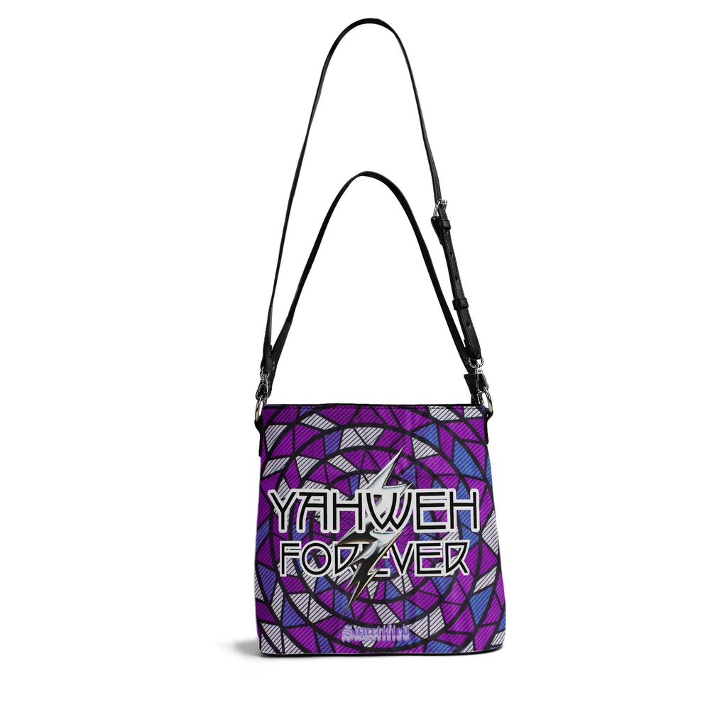 YAHWEH FOREVER- Womens PU Bucket Bag Shoulder Bag, FREE SHIPPING