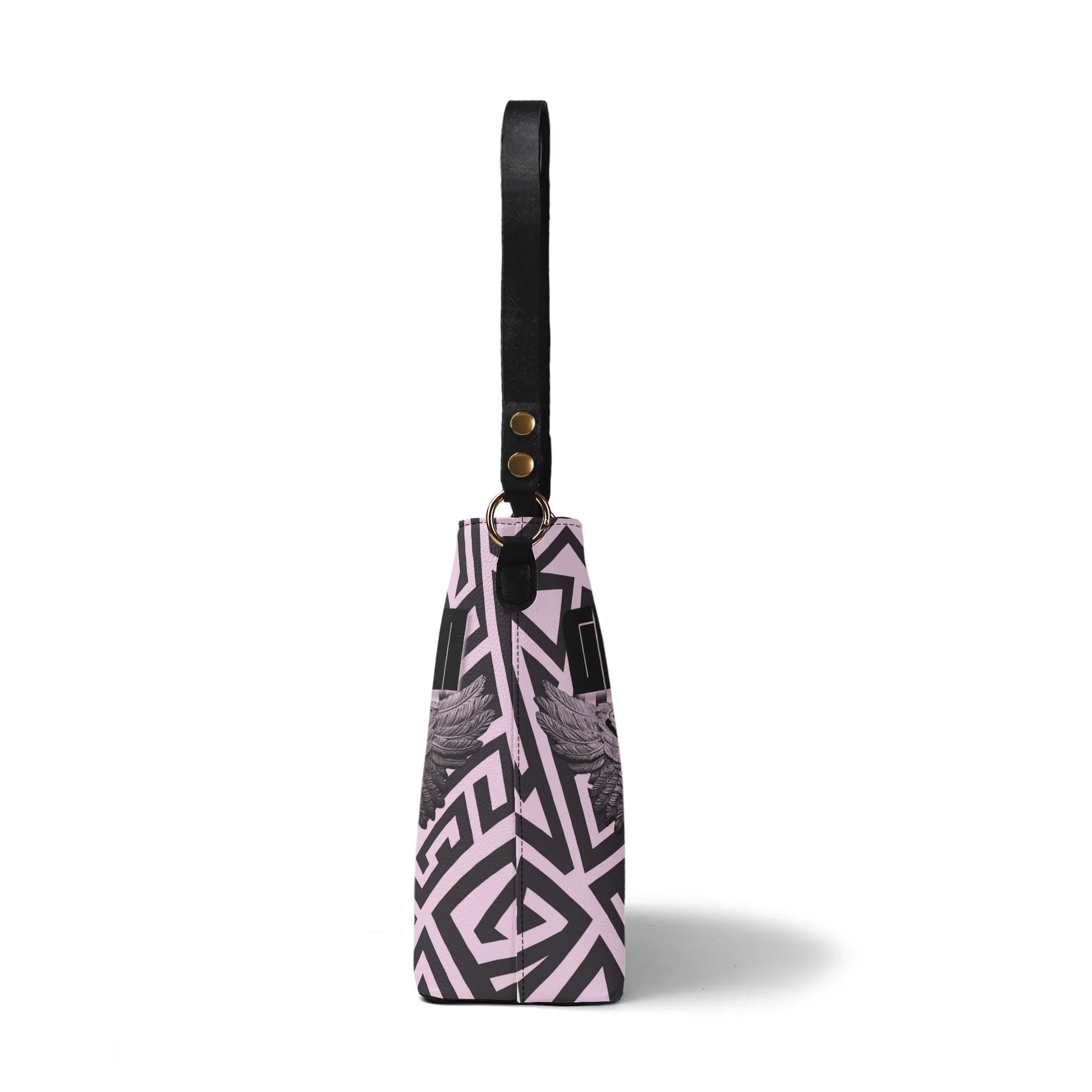 GUARDIAN ANGEL- Womens PU Bucket Bag Shoulder Bag, FREE SHIPPING