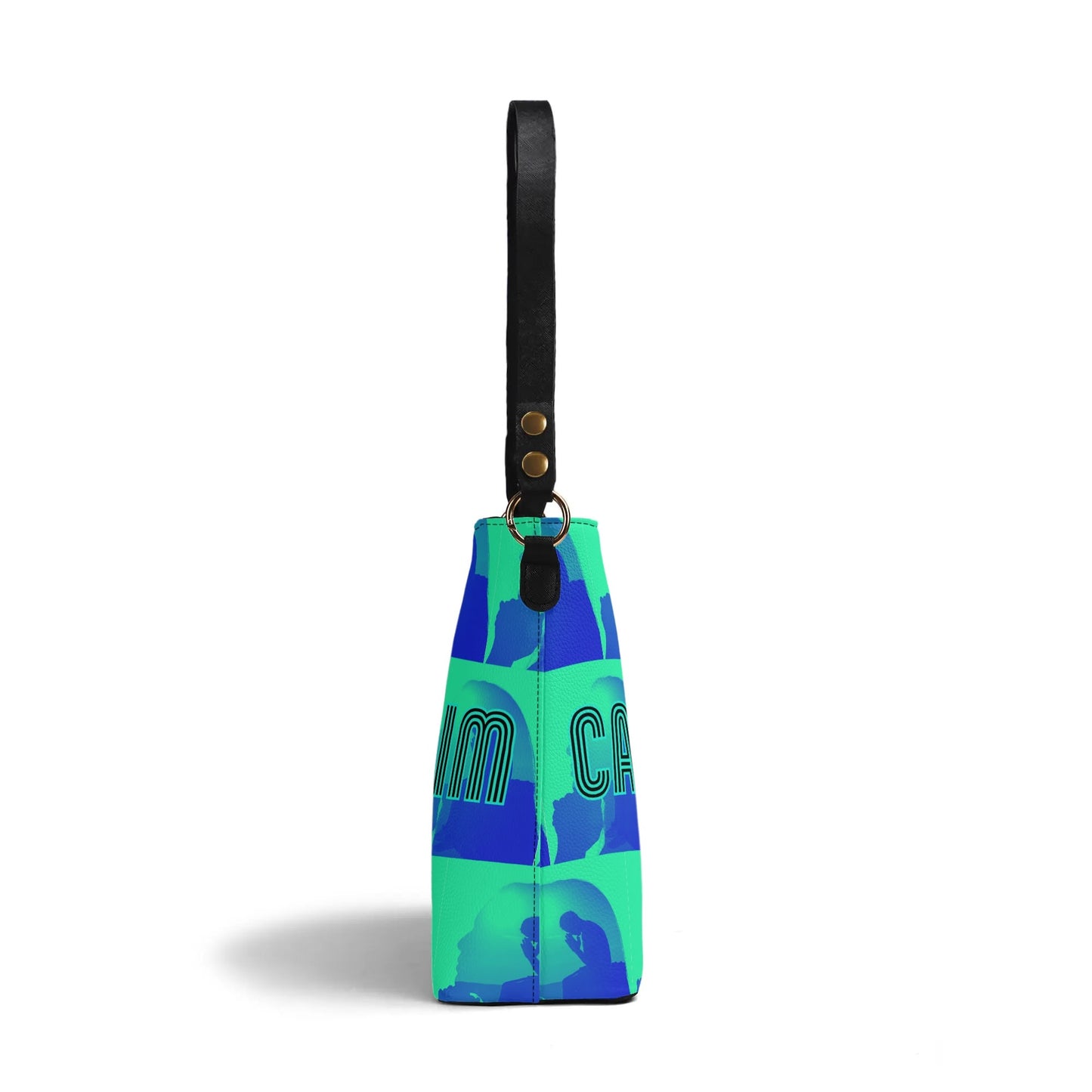 CALL ON HIM- Womens PU Bucket Bag Shoulder Bag, FREE SHIPPING