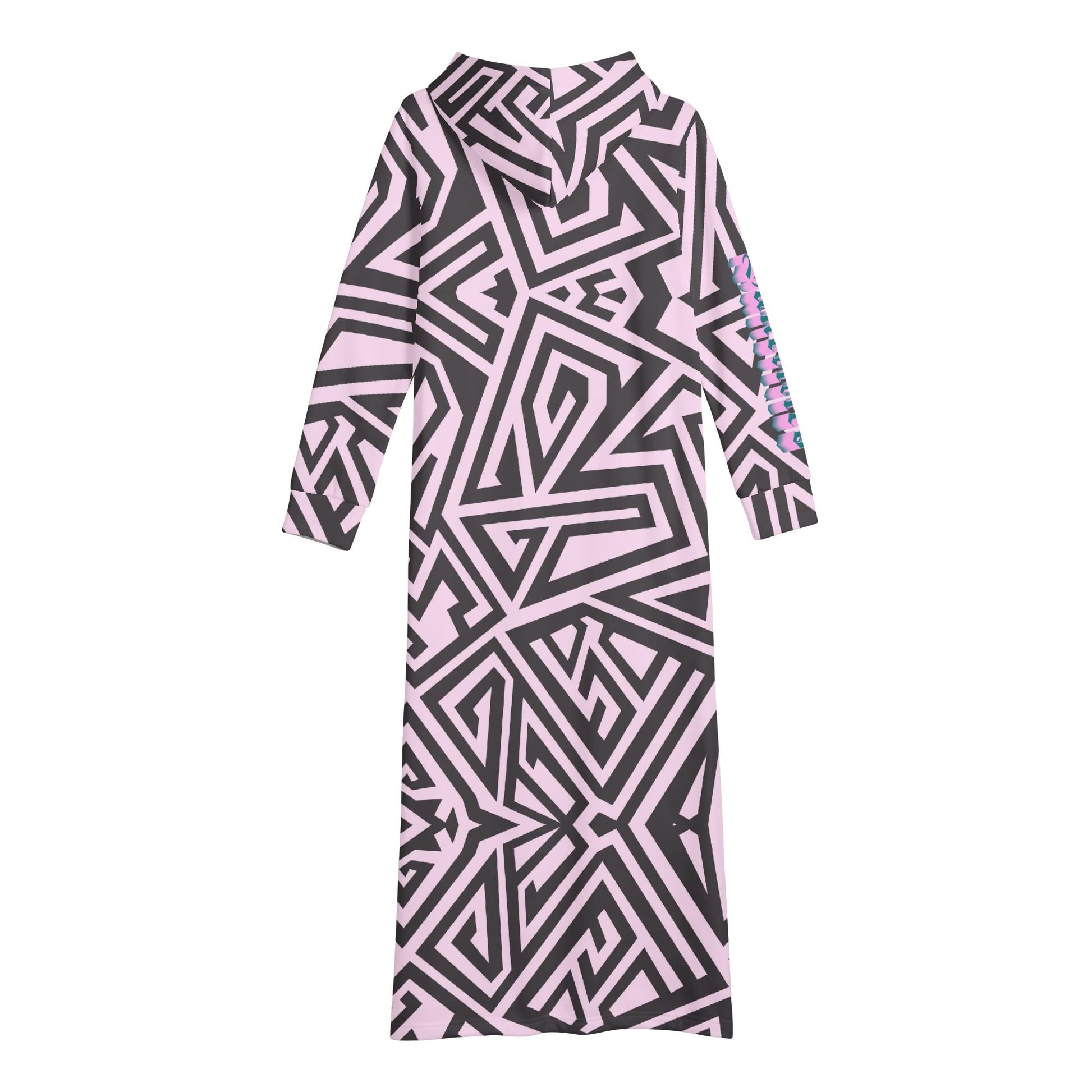 GUARDIAN ANGEL- Womens Casual Long Hoodie Dress, FREE SHIPPING