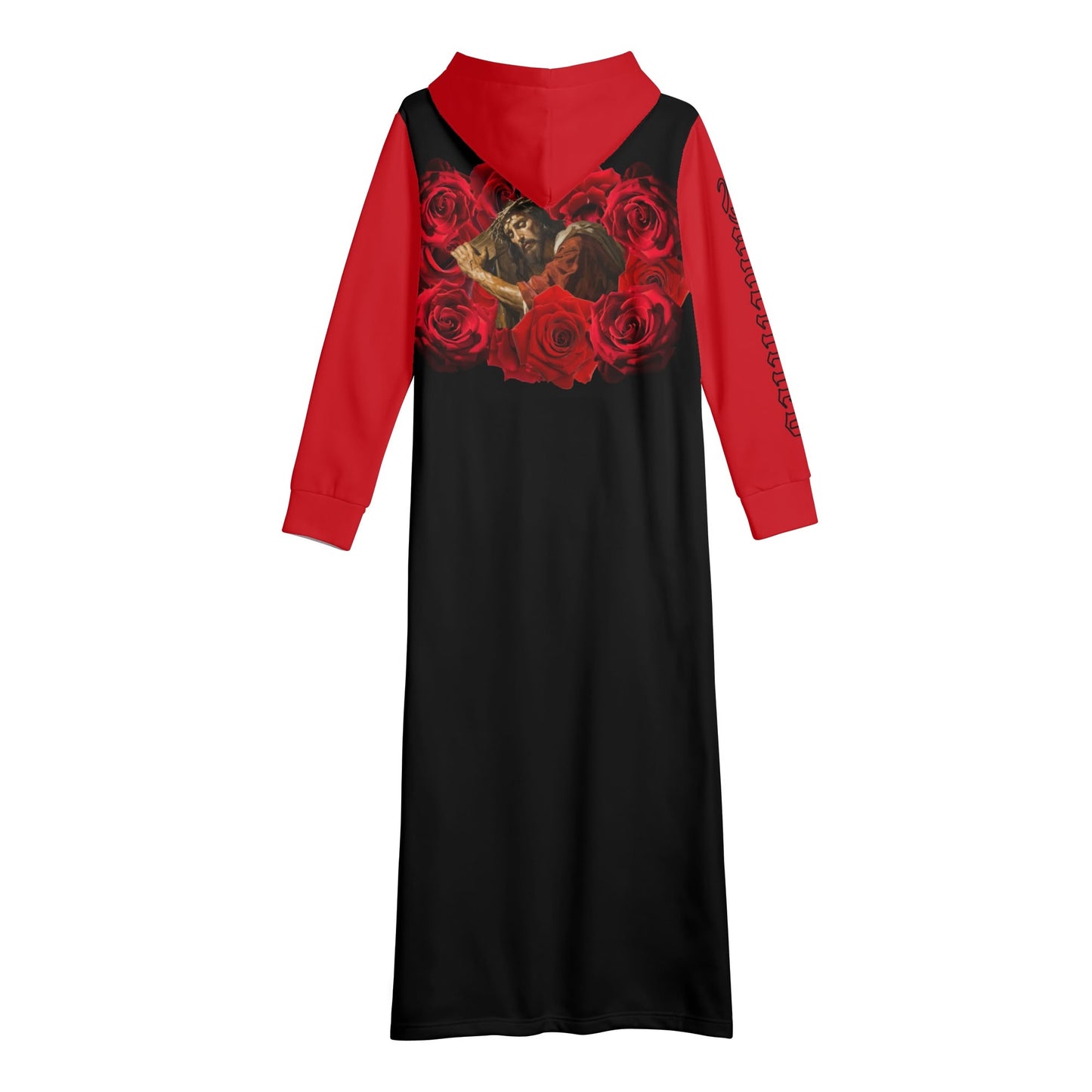 JESUS REIGNS- Womens Casual Long Hoodie Dress, FREE SHIPPING