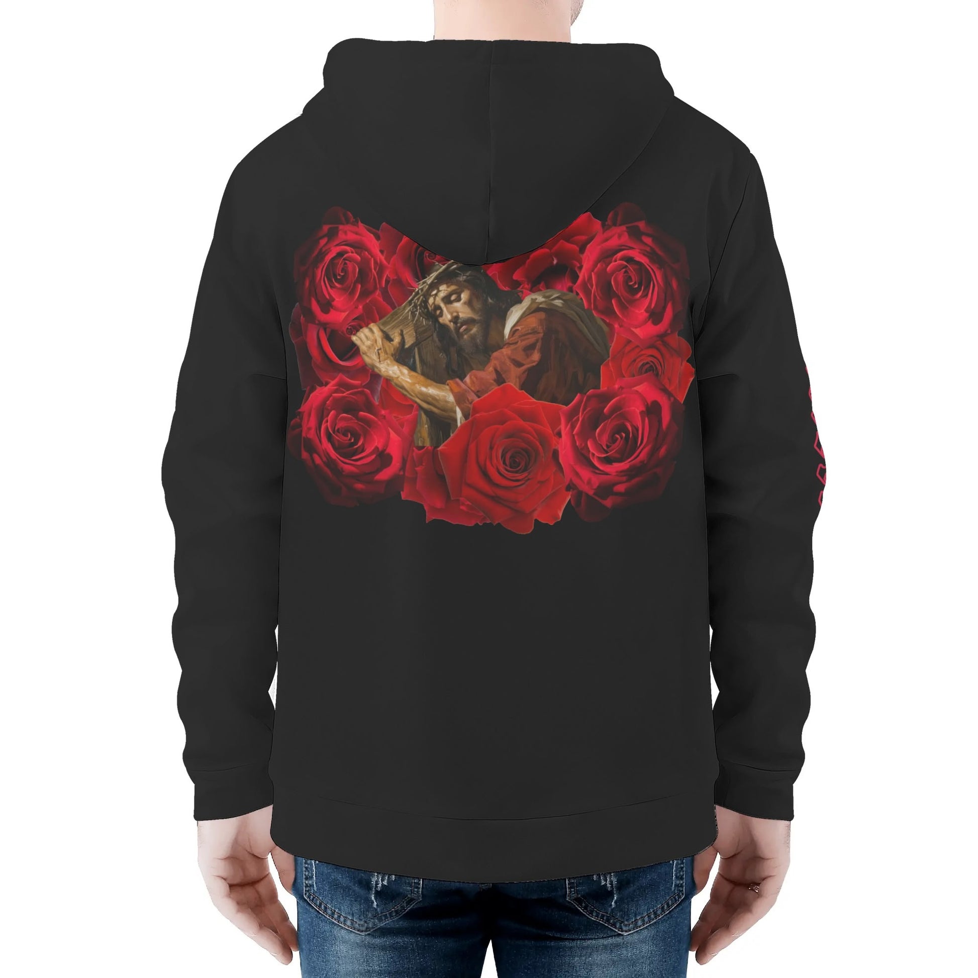 JESUS REIGNS FOREVER- All Over Print Classic Zip Hoodie