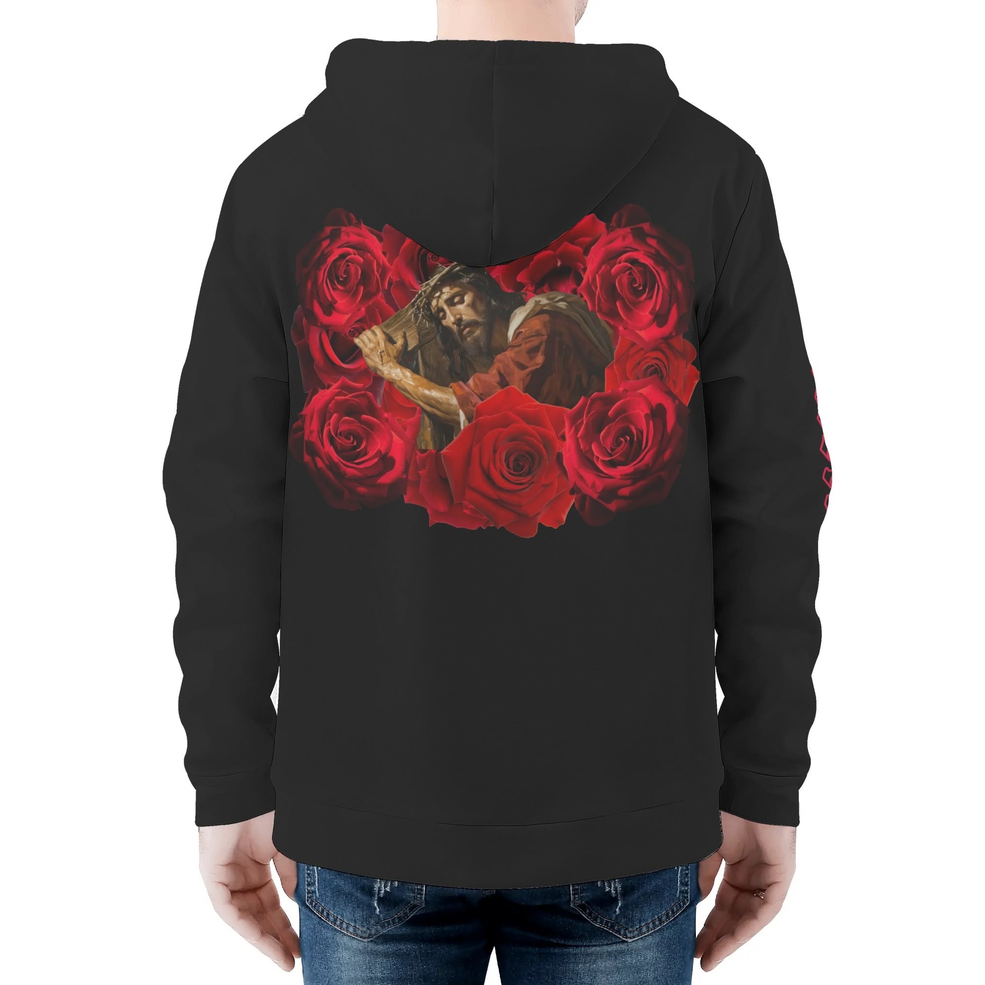 JESUS REIGNS FOREVER- All Over Print Classic Zip Hoodie