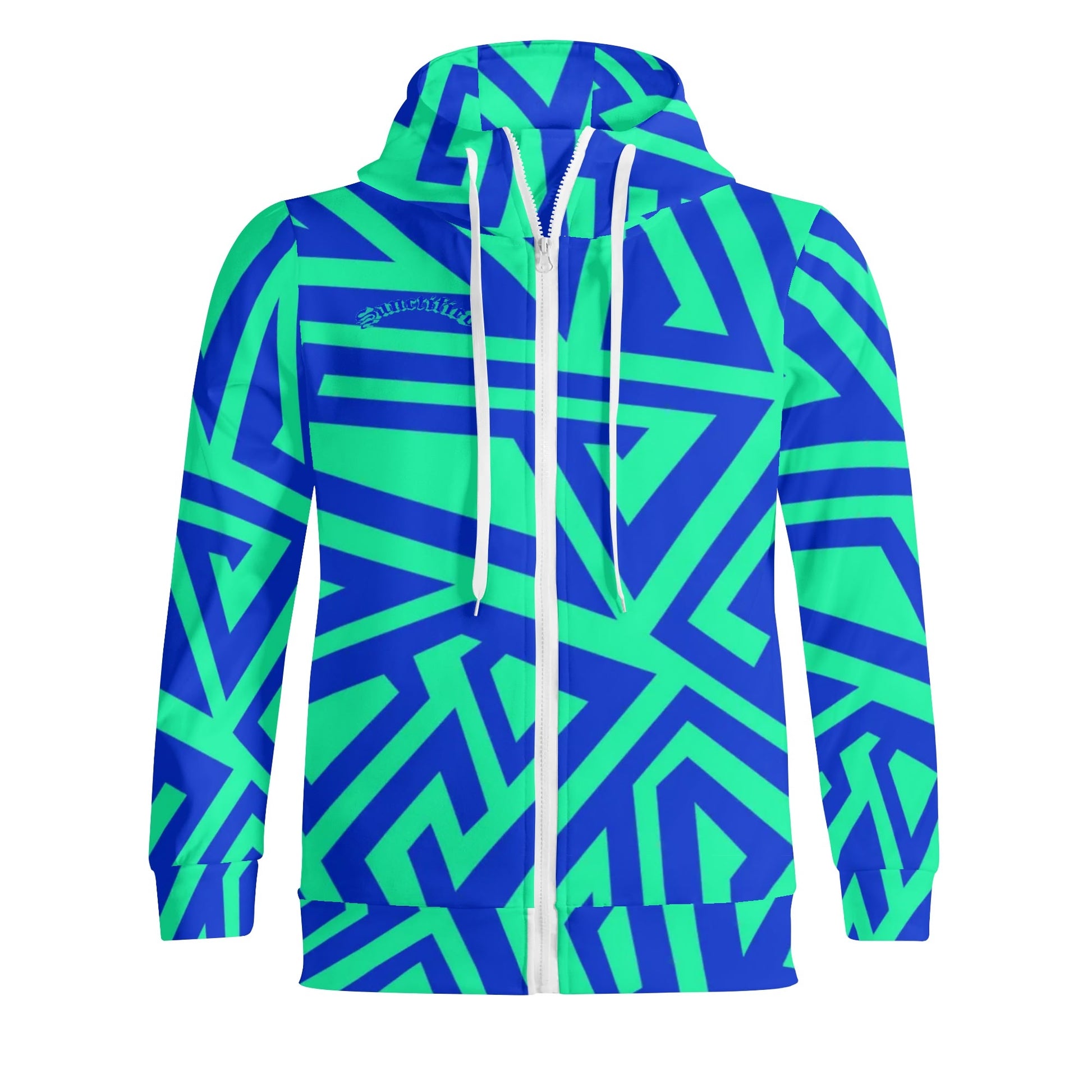 GUARDIAN ANGEL- Adult Full Zip Turtleneck Hoodie Streetwear, Free Shipping