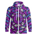 YAHWEH FOREVER- Adult Full Zip Turtleneck Hoodie Streetwear, Free Shipping
