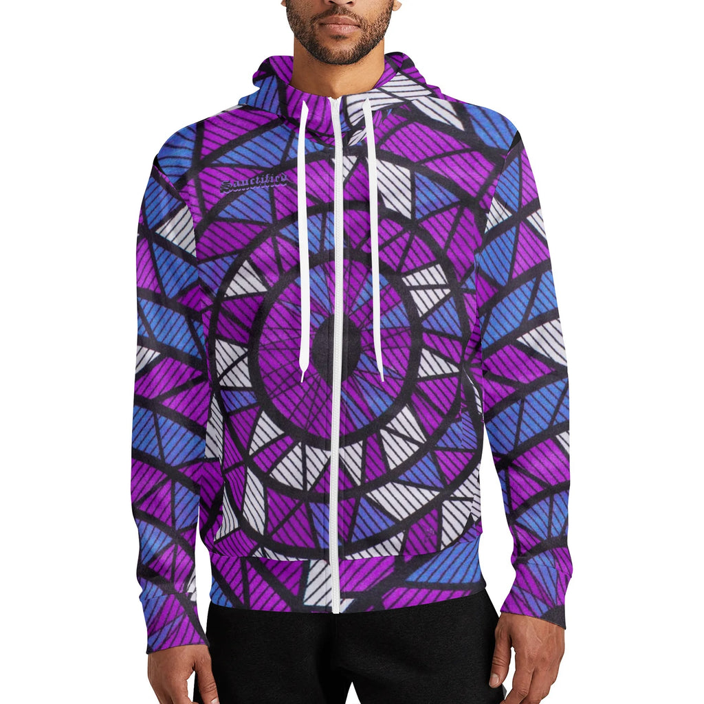 YAHWEH FOREVER- Adult Full Zip Turtleneck Hoodie Streetwear, Free Shipping