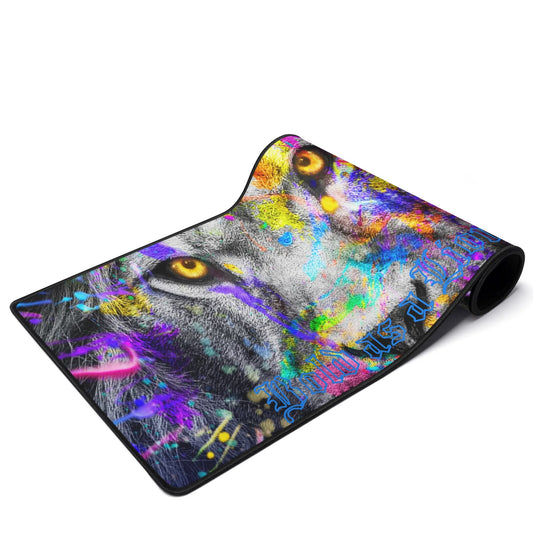 BOLD AS A LION- Rectangle Rubber Gaming Mouse Mat Pad, FREE SHIPPING
