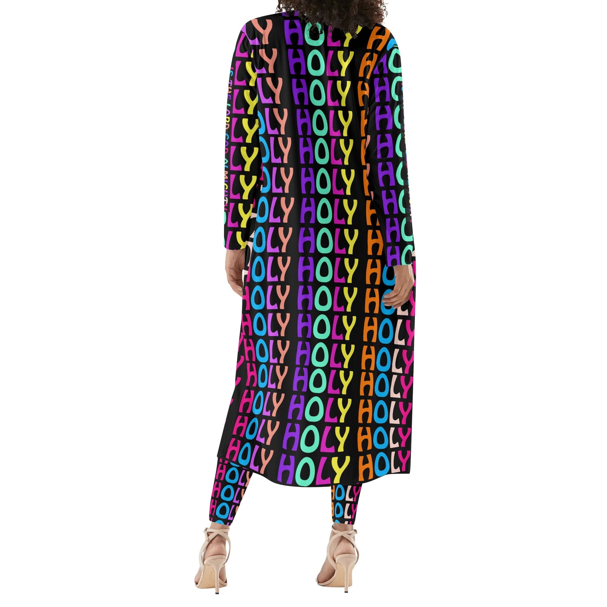HOLY, HOLY, HOLY- Womens Long Sleeve Cardigan and Leggings Sets, FREE SHIPPING