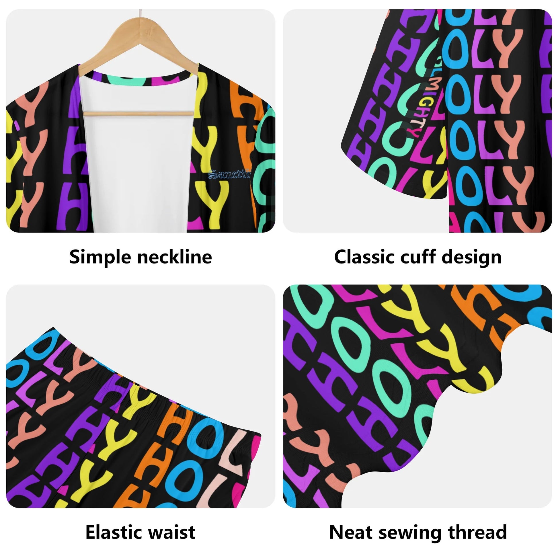 HOLY, HOLY, HOLY- Womens Long Sleeve Cardigan and Leggings Sets, FREE SHIPPING