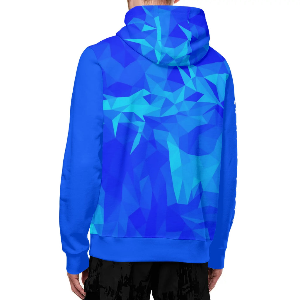 King Jesus- Adult Full Zip Turtleneck Hoodie Streetwear, Free Shipping