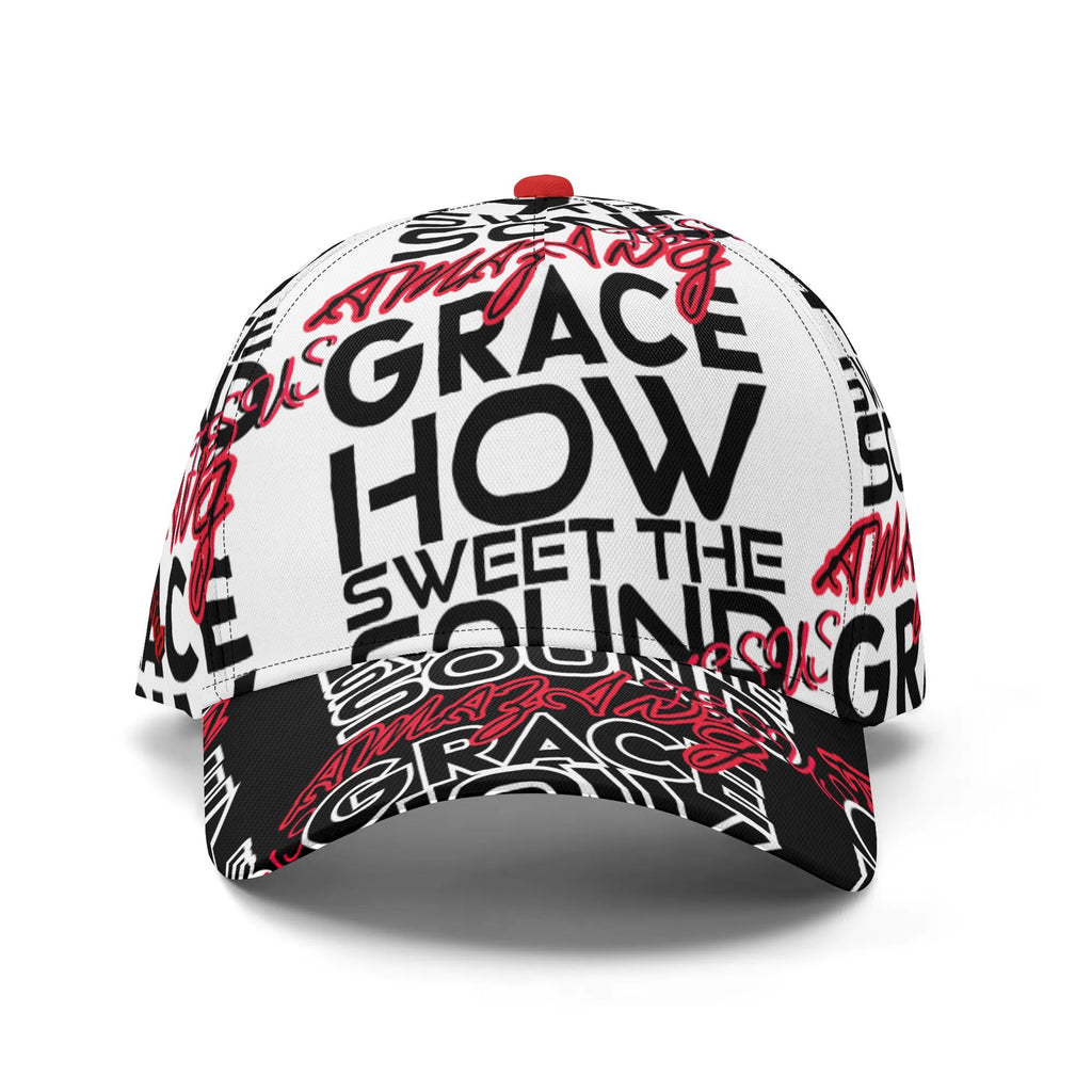 AMAZING GRACE- All-over Print Baseball Cap, FREE SHIPPING